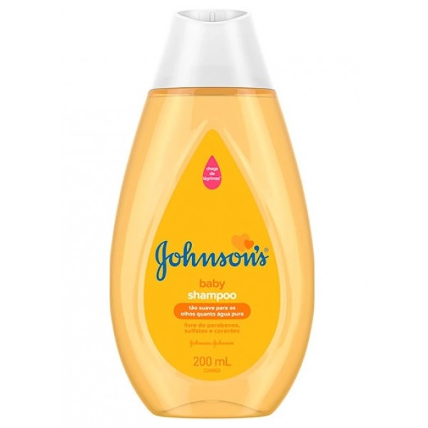 Shampoo Johnsons Baby - Frasco 200ml